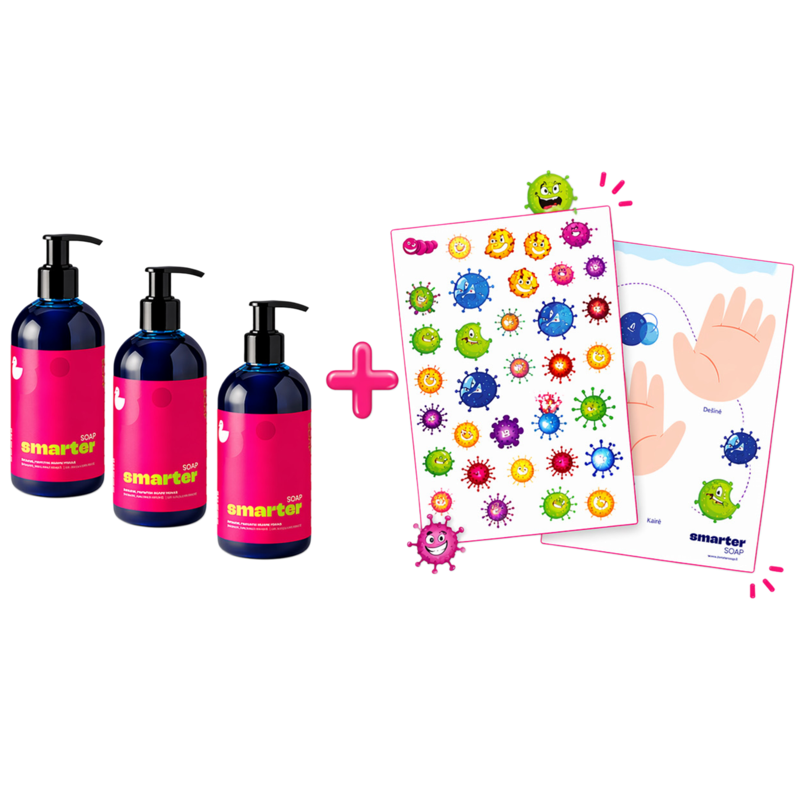 <strong>TOP PASIŪLYMAS</strong><br> Pirk 2,  gauk 3 + lipdukai dovanų!